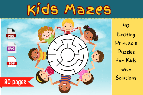 40 Exciting Printable Mazes for Kids