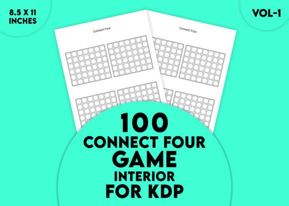 Connect Four Interior for KDP Vol-1: An Honest Assessment for KDP Creators