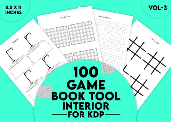 Game Book Tool Interior for KDP Vol-3