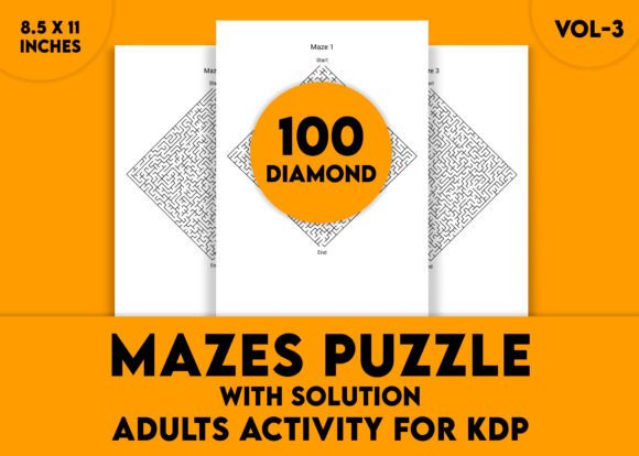 Hard Mazes for Advanced Puzzlers Vol-3