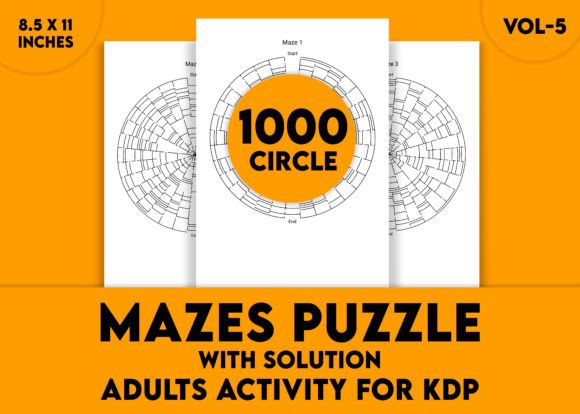 Mastering Mental Labyrinths: Inside Hard Mazes for Advanced Puzzlers Vol-5