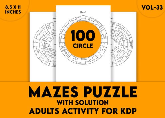 The Cognitive Power of Circle Mazes: Why Adults Are Turning to Challenging Puzzle Books Like Vol-33