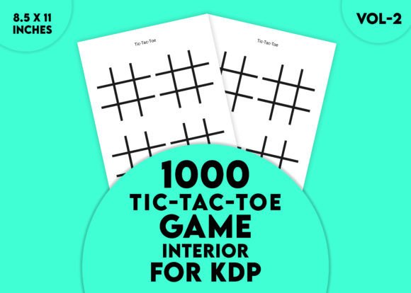 Tic-Tac-Toe Interior for KDP Vol-2: Strategic Publishing for Better Outcomes